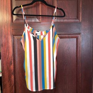 Allison Joy Multicolor Striped Camisole